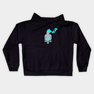 just breathe Kids Hoodie